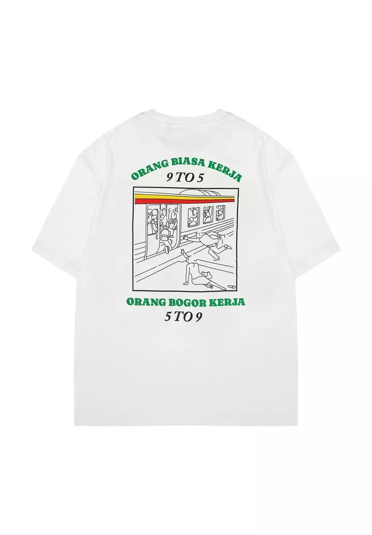 3Second x Dagelan T-Shirt Short Sleeve Regular Fit Cotton Deleon OL-430725