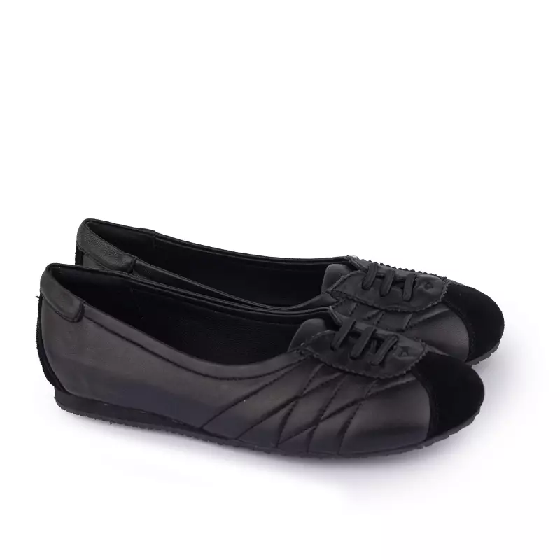 Sepatu Ballet Flats Wanita Gino Mariani Fabiola Black
