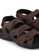 Louis Cuppers brown Triple Strap Sandals 88179SH9BE2737GS_3