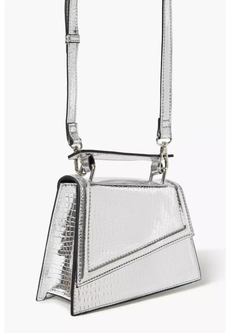 Silver clutch forever best sale 21