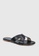 Milliot & Co. black Janette Open Toe Sandals 12377SH14A9D85GS_2