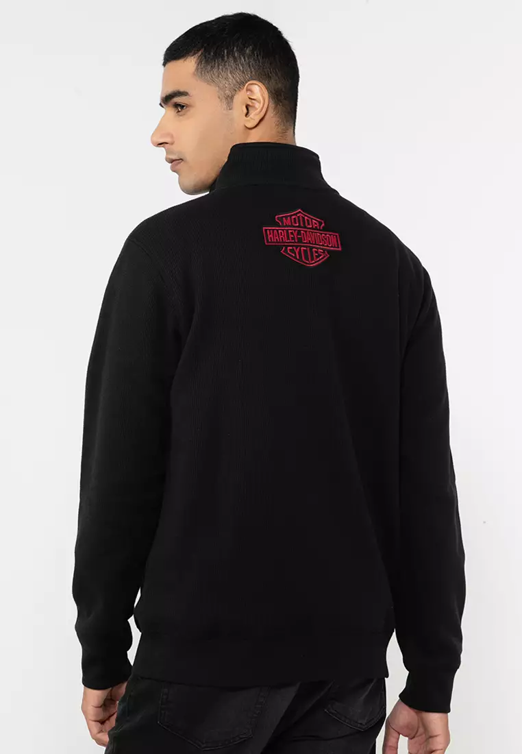 Harley-Davidson Darting Zip-Up Sweatshirt