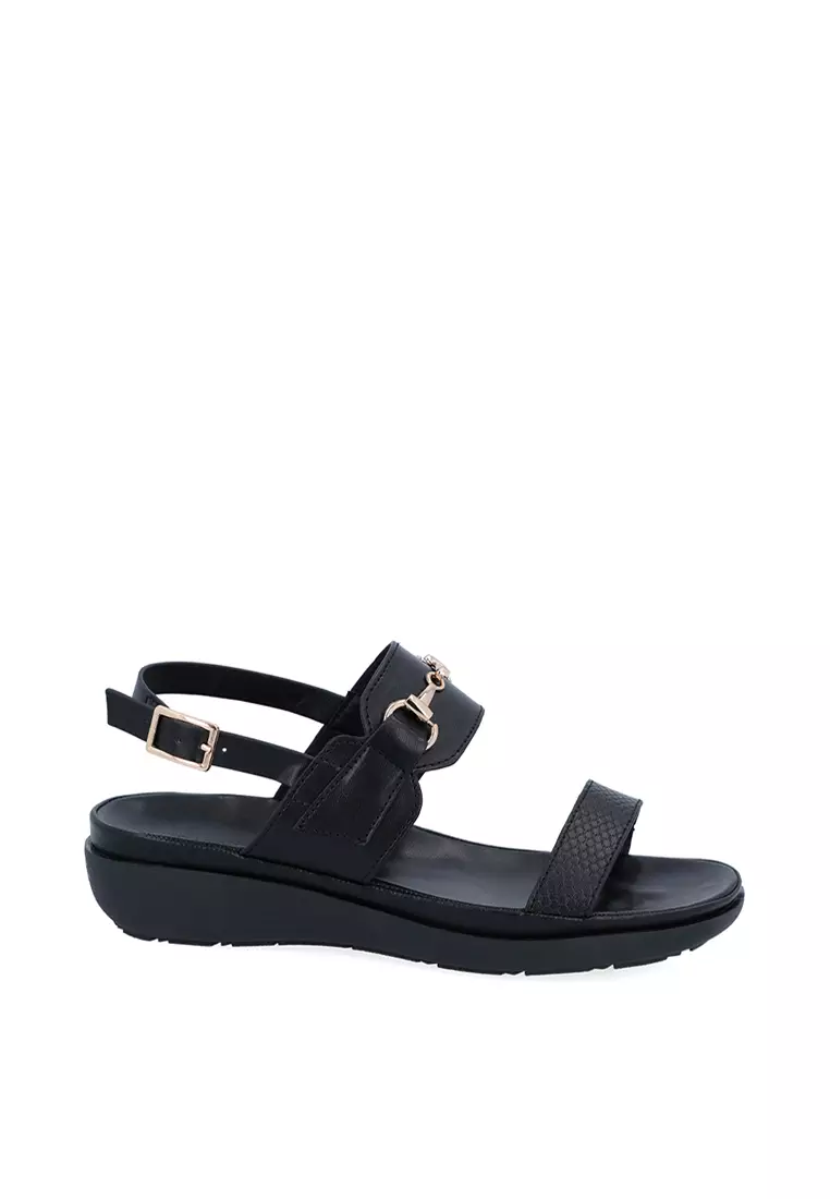 Discount on Carlo Rino  shoes - SKU: Black Camia Horsebit Flat