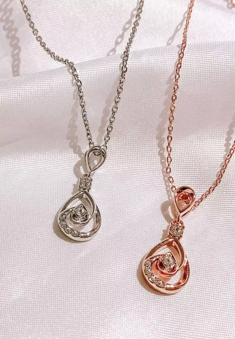 Rose gold store jewelry for her