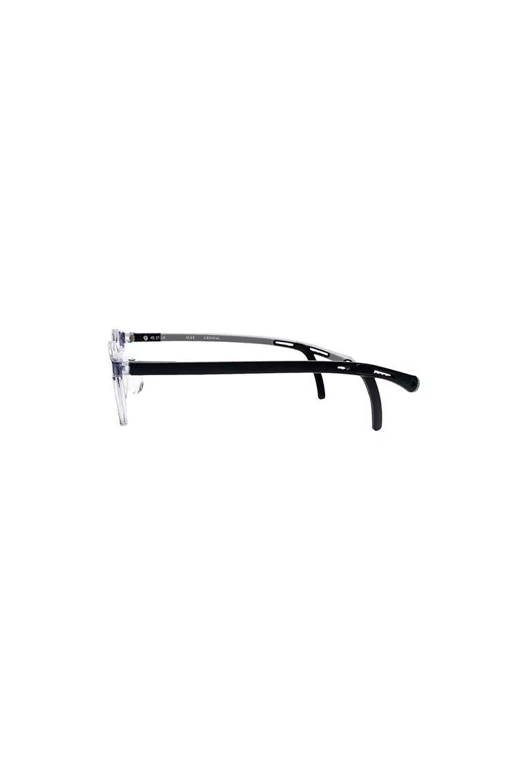 Alex Kids (Flexible TR Eyeglasses) Anti-Radiation Computer Eyeglasses - Crystal