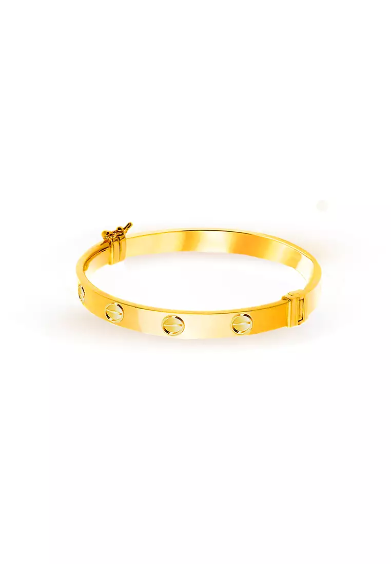 Gold bangle clearance bracelet