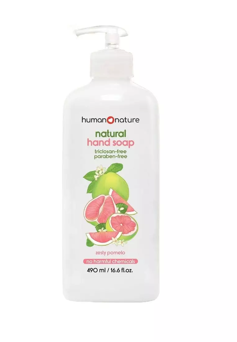 Buy Human Nature Zesty Pomelo Hand Soap 490ml 2023 Online ZALORA