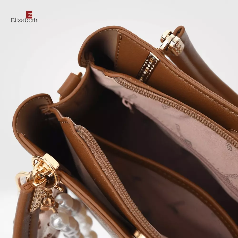 Tas Elizabeth Handbag 0055-6424 Camel