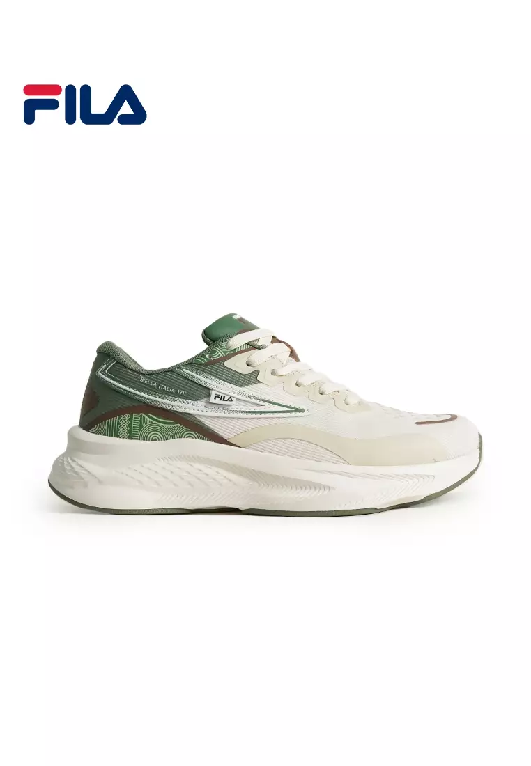 Mens Lite Sustain Run MS Wht/Grn