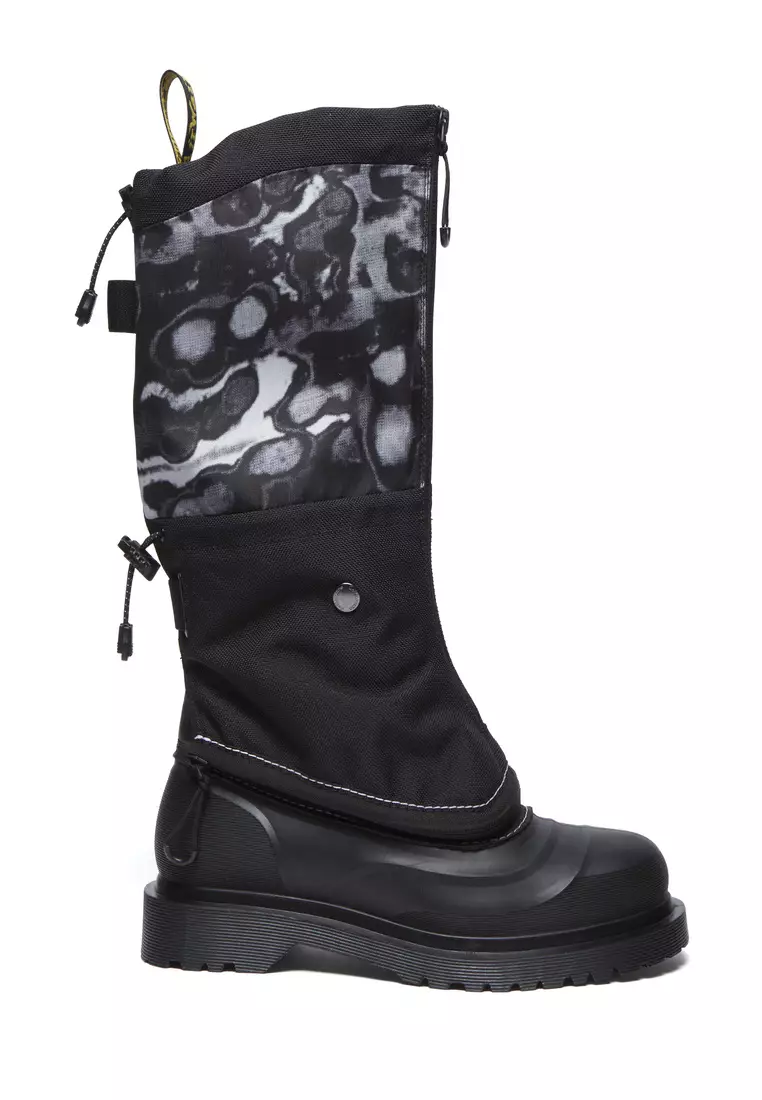 Discount on Dr. Martens  shoes - SKU: 14xx Removable Gaiters Black Sub Boots Unisex