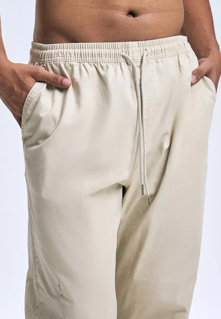 Pull-Up Straight Pants