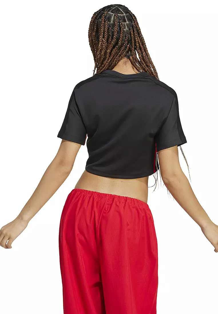 Camiseta Cropped All-Gender Express - Roxo adidas | adidas
