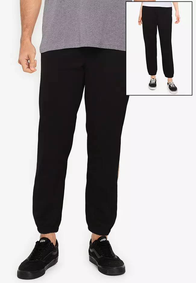 Sweatpants with hot sale elastic ankles