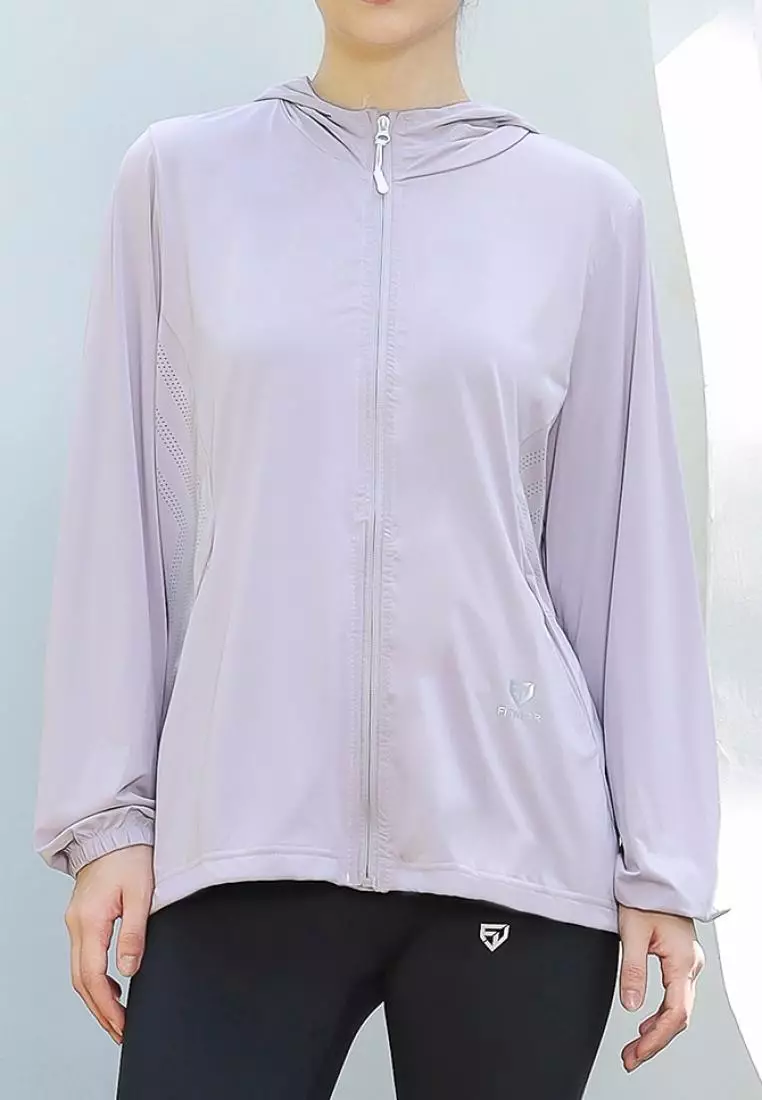 Fitwear - Jaket Olahraga Wanita DRYFIT OVERSIZE SUZY LASER CUT ANTI UV - TARO