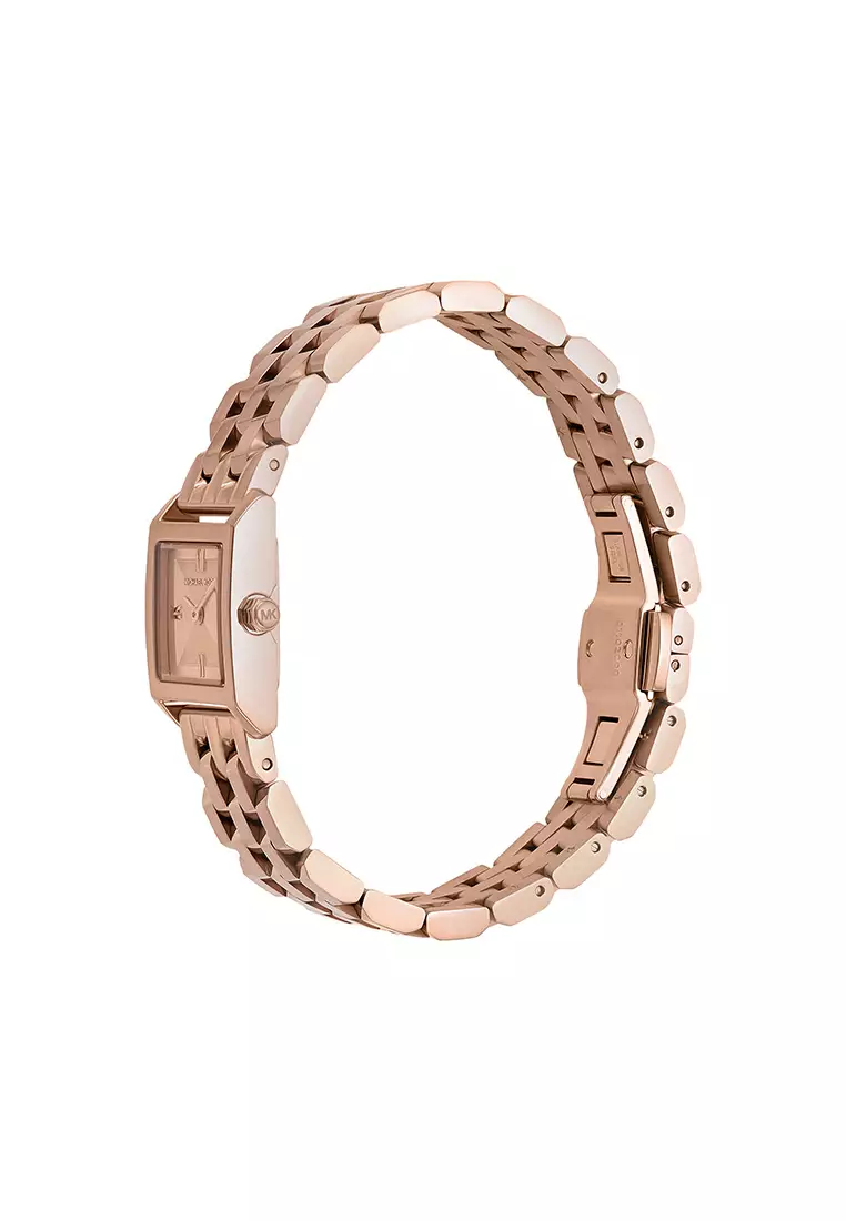 Georgie Rose Gold Stainless Steel Watch Mk4932