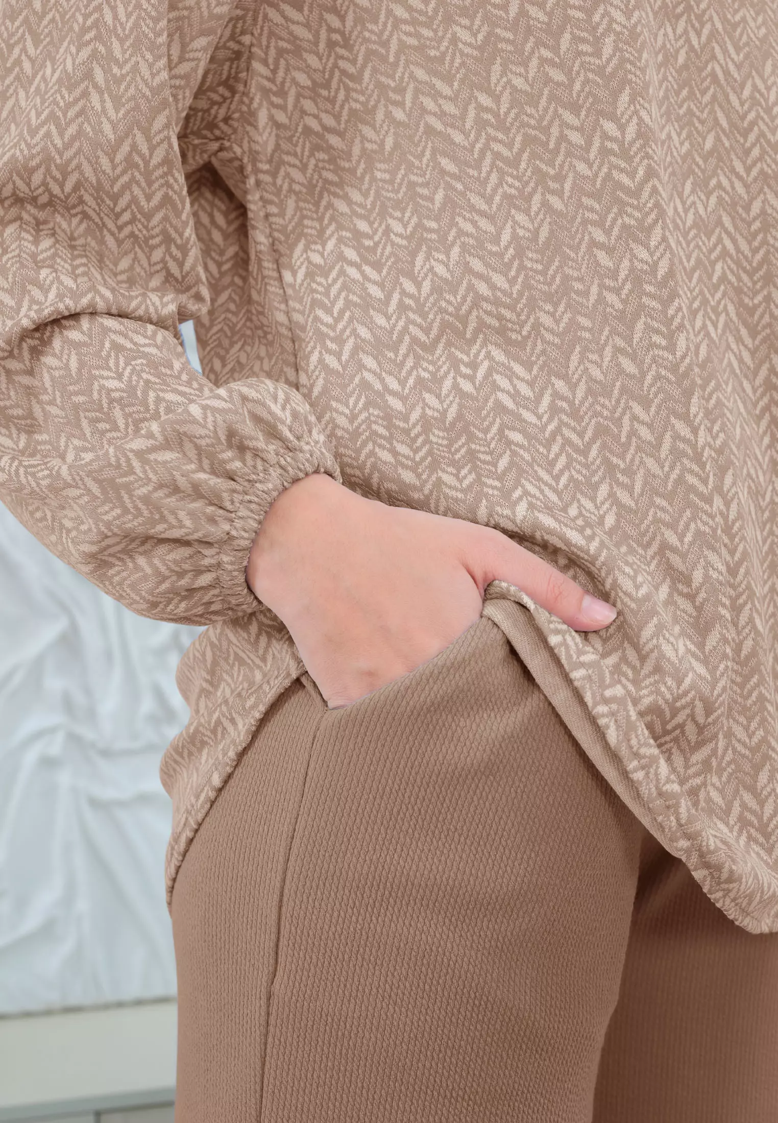 Zelena - Brigitta One Set Knit | Setelan Wanita Lengan Panjang - Nutela