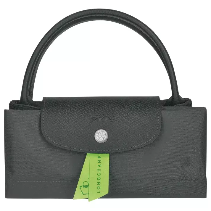 Longchamp Le Pliage Green Handbag Small Graphite