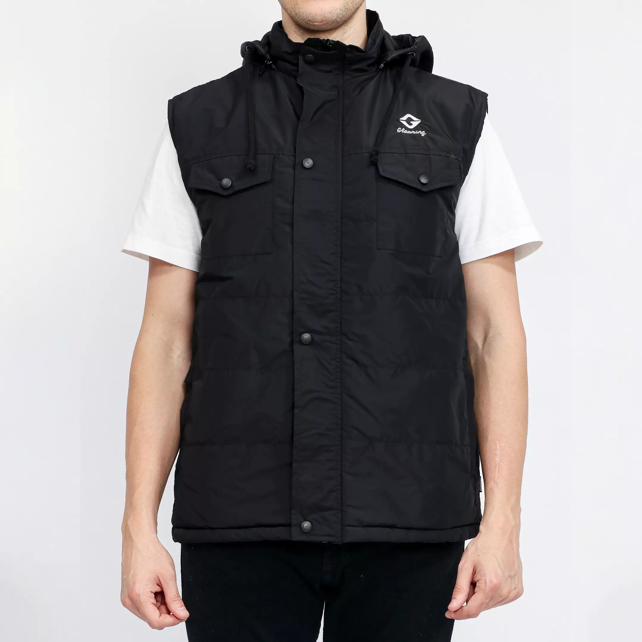 Vest Gloaming Candless Gelembung Rompi Gunung Black