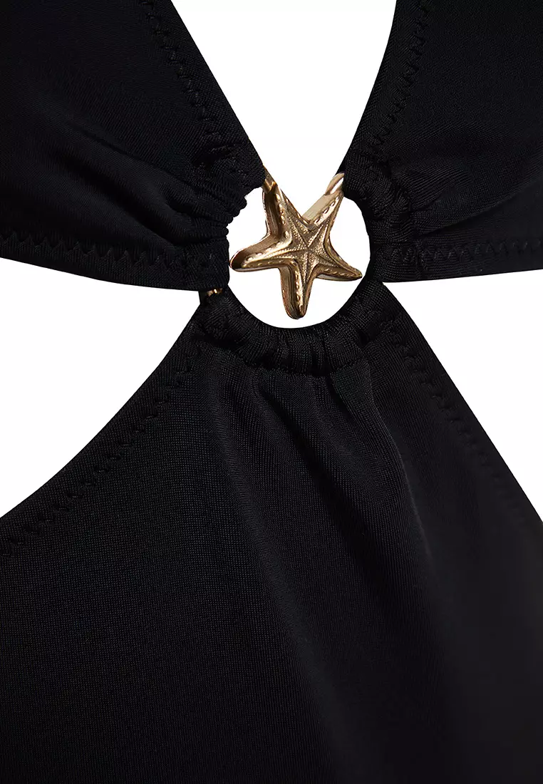 Star Cut Out Swimsuit