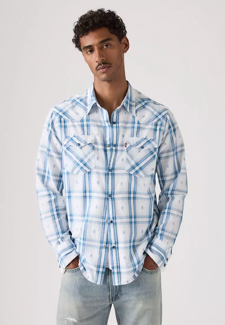 Levi's® Men's Barstow Standard Fit Western Shirt (85744-0120)