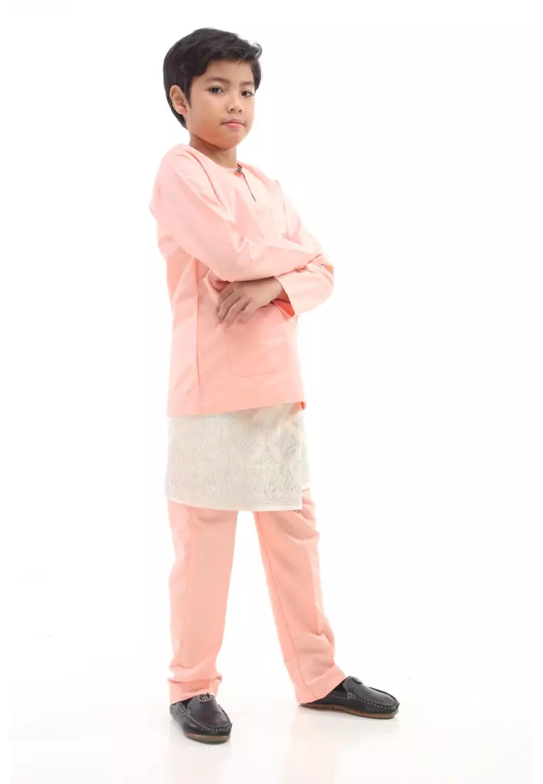 Baju Melayu Moden Teluk Belanga For Kids