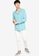 ZALORA BASICS blue Revere Collar Linen Blend Shirt 6ED83AA0C3E5E6GS_4