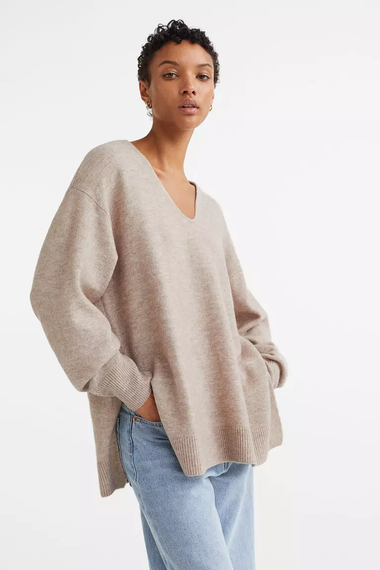 H&m on sale oversized jumper