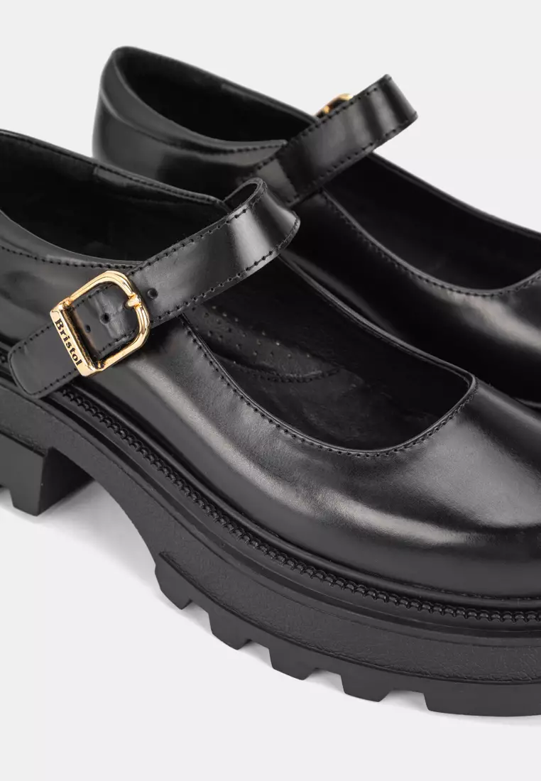 Violet Black Mary Jane Shoes