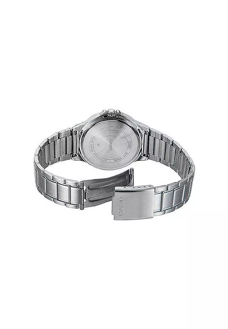 Couple's Analog Watch MTP/LTP-V300D-2A Stainless Steel Band Pair Watch