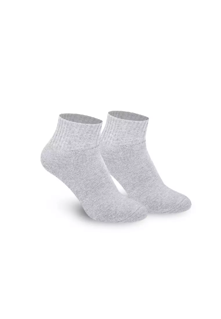 Knit Men's Cotton Ankle 3 pairs in a pack Thick Sports Socks KMSKG2