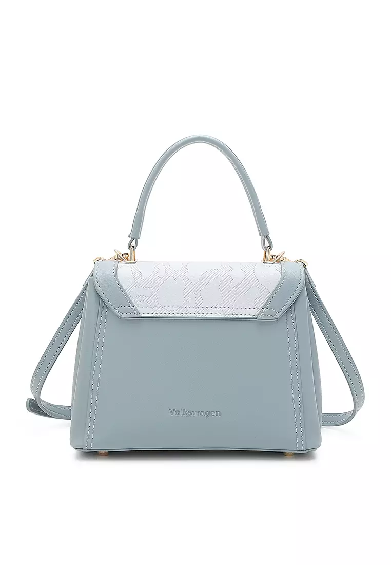 Women's Top Handle Bag / Sling Bag / Crossbody Bag (Tas Selempang / Tas Tangan) - Biru