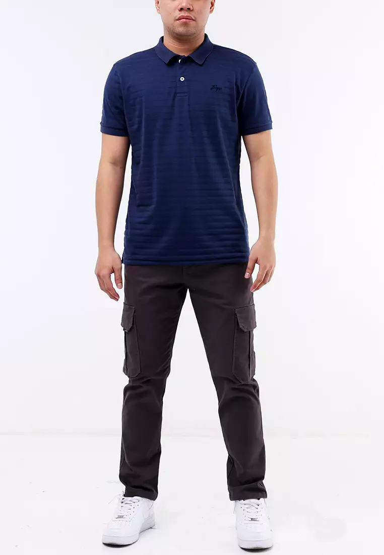 Collared Shirt Jacquard