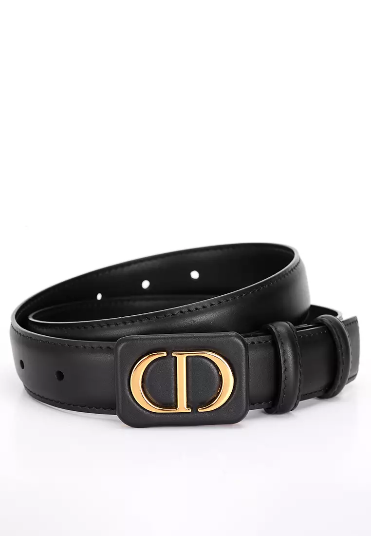 Square Buckle Leather Belt MYF-MY-057