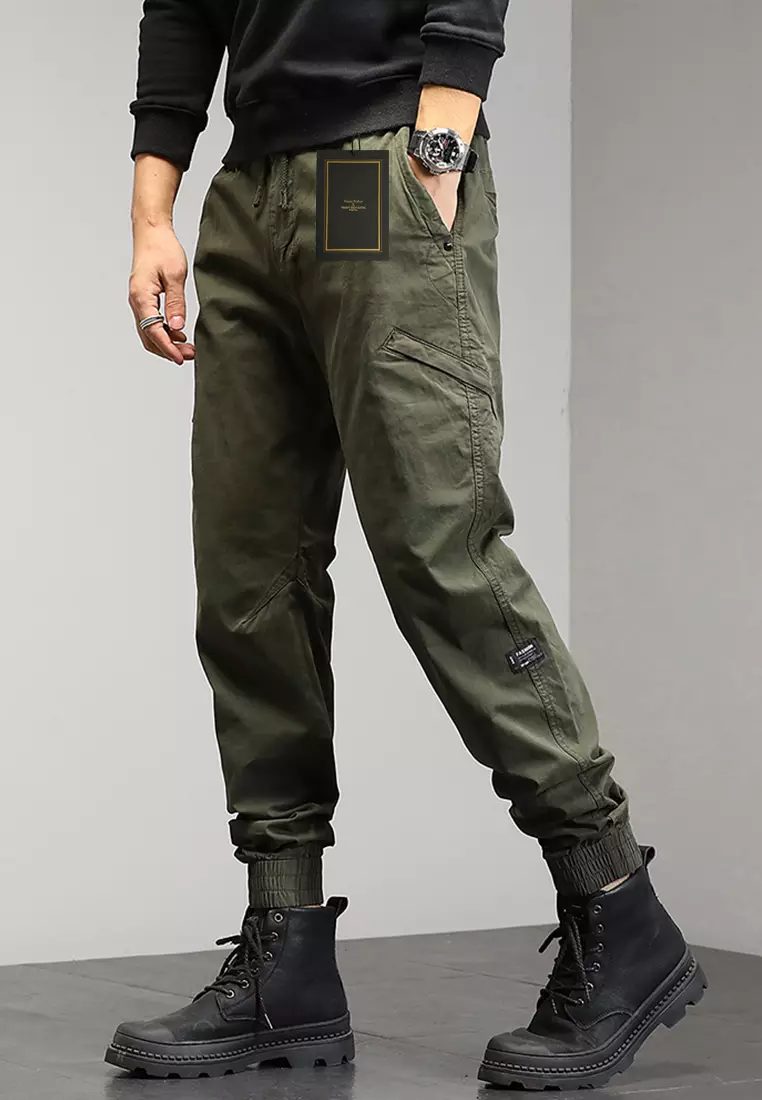 Multi Pockets Casual Cargo Pants GJL667