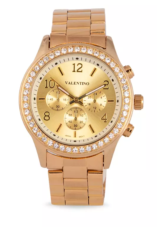 Analog Watch 20122244-Gold Dial