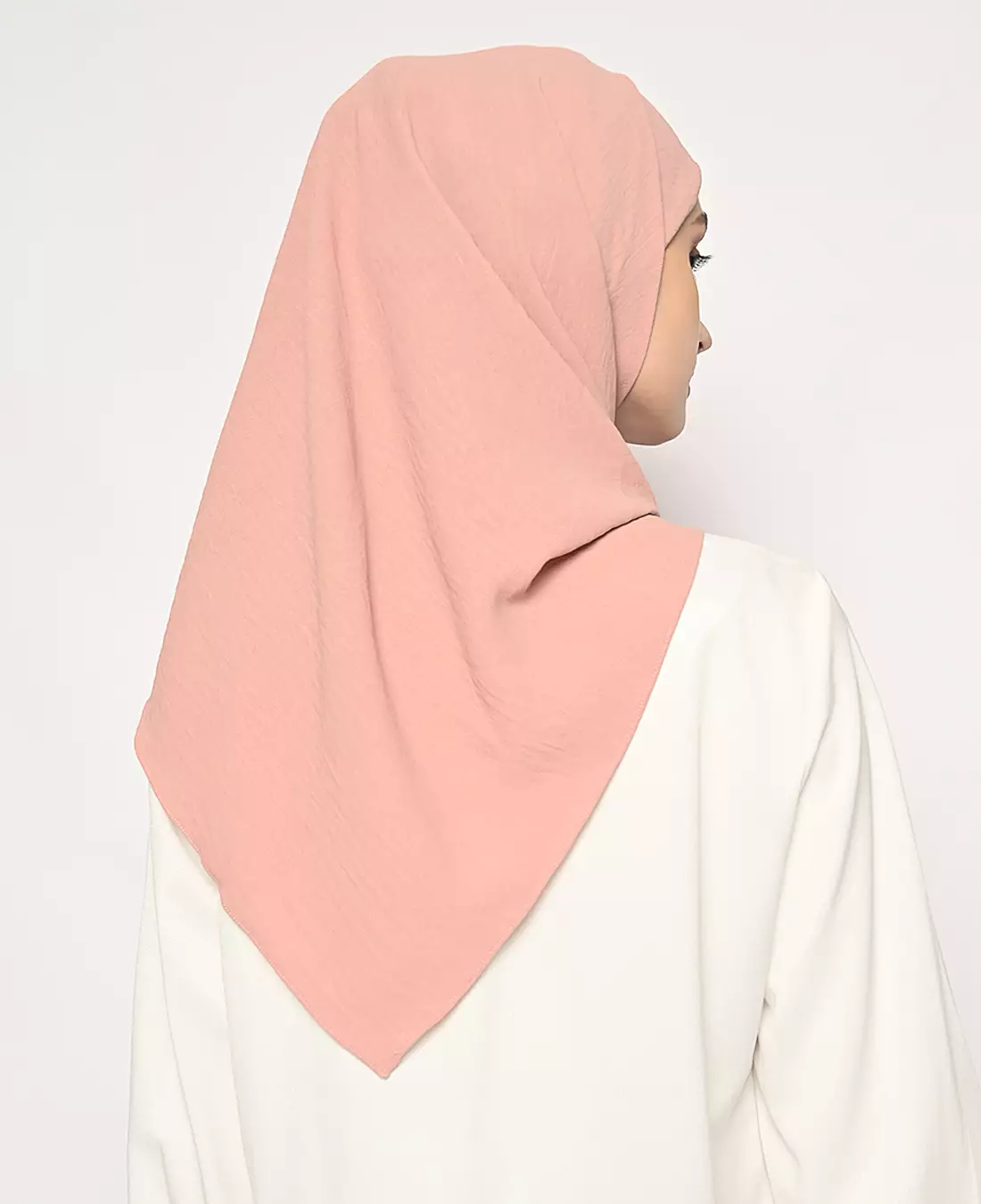 Karisa Segitiga Instan Dusty Pink