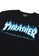 THRASHER black Thrasher Icey Flame S/S Tee B54AEAA4005253GS_2