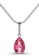 Her Jewellery pink Her Jewellery Dew Drop Set (Pink) with Premium Grade Crystals from Austria HE581AC0RVRNMY_2