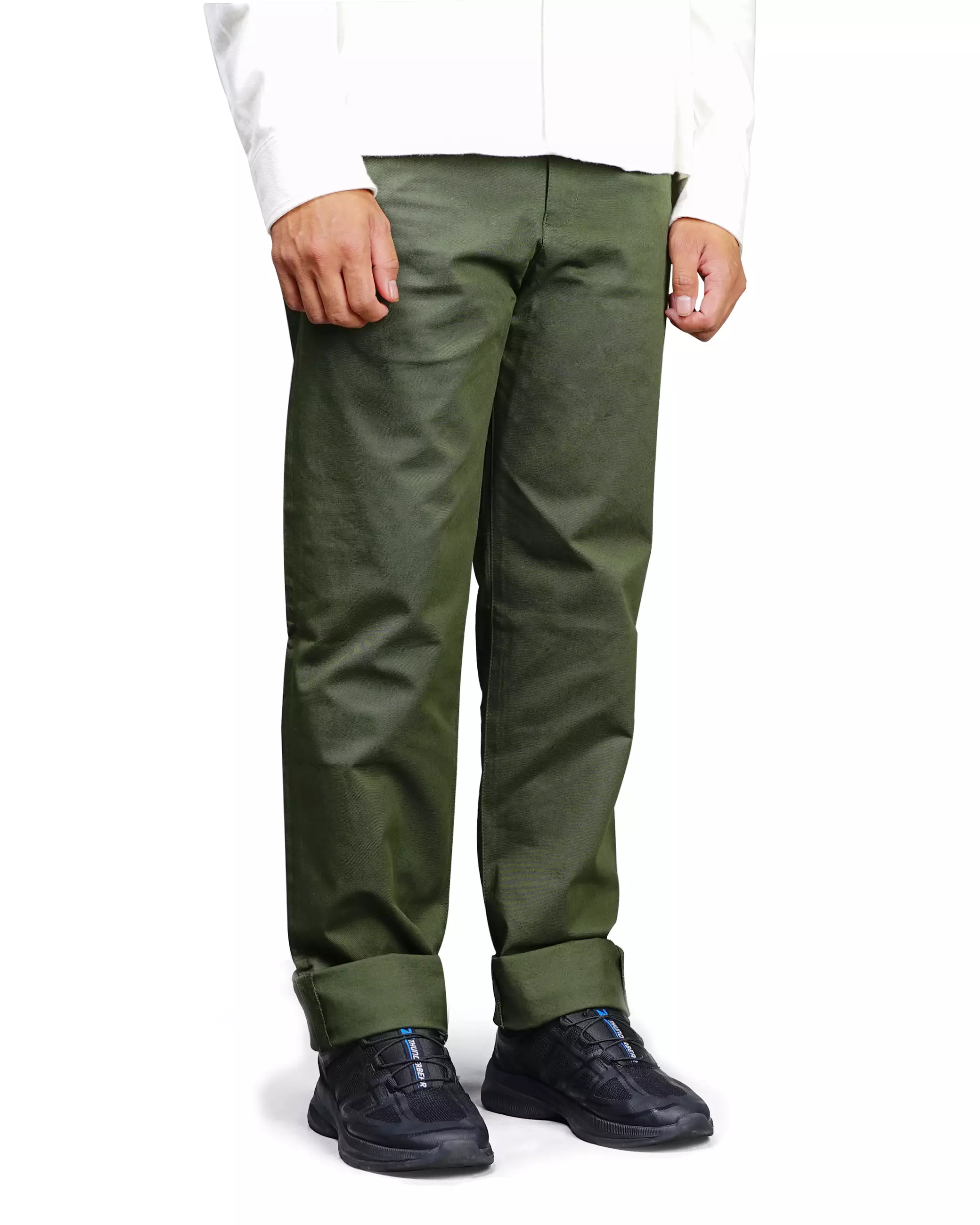 Celana Panjang Regular Fit Pants Pria Green