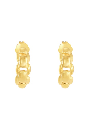 HABIB gold HABIB Layla Yellow Gold Earring, 916 Gold 86A0DAC2FD4A05GS_1