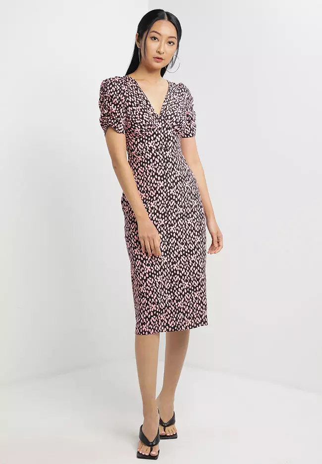 Topshop tie dress top