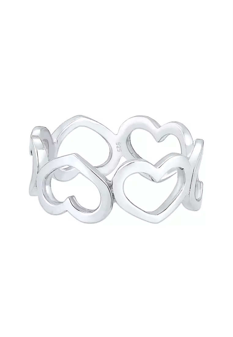Ring Cut-Out Heart Love Trend