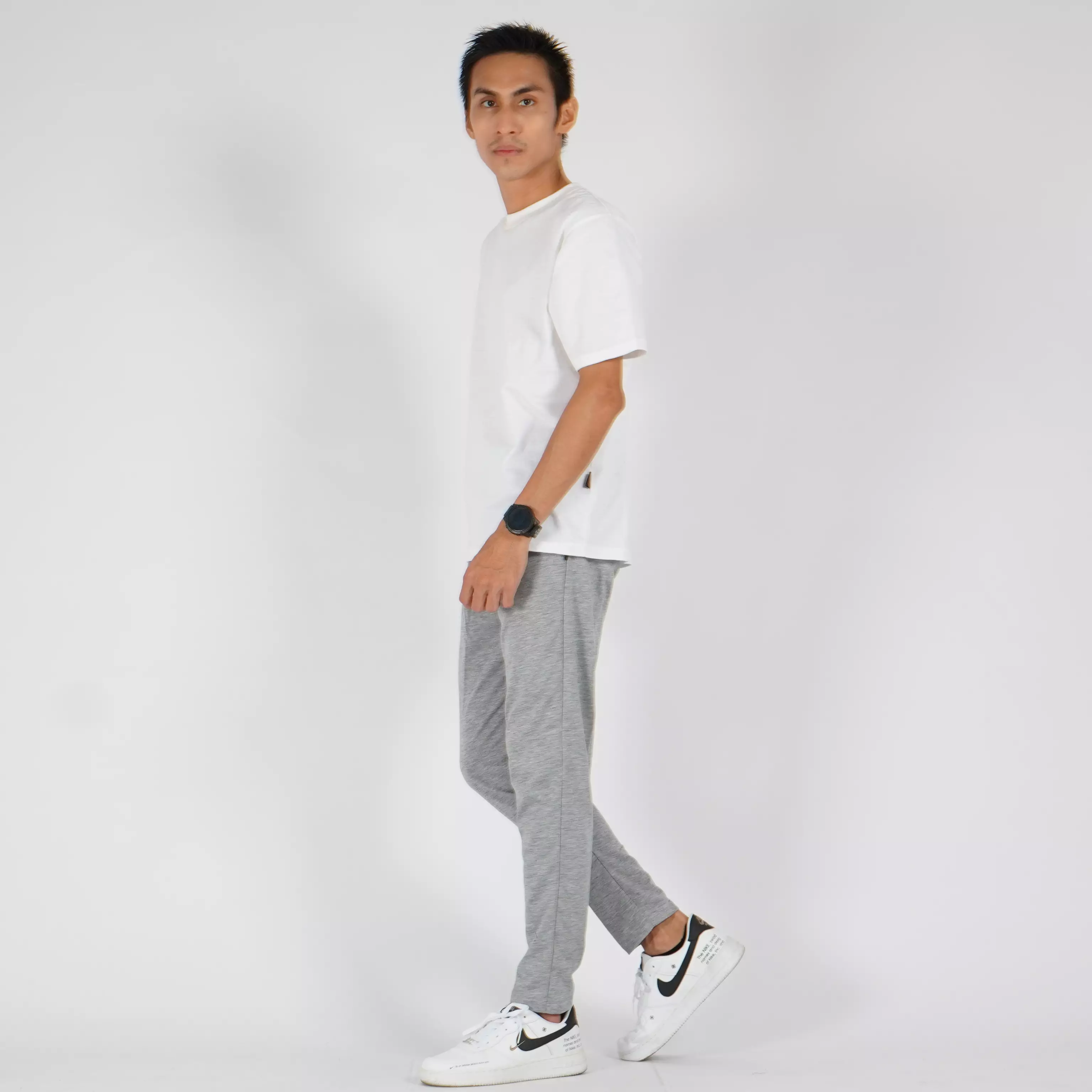 OKECHUKU Michael Celana Joger Pria Slim Fit Skinny Jogger Pants Korean Style