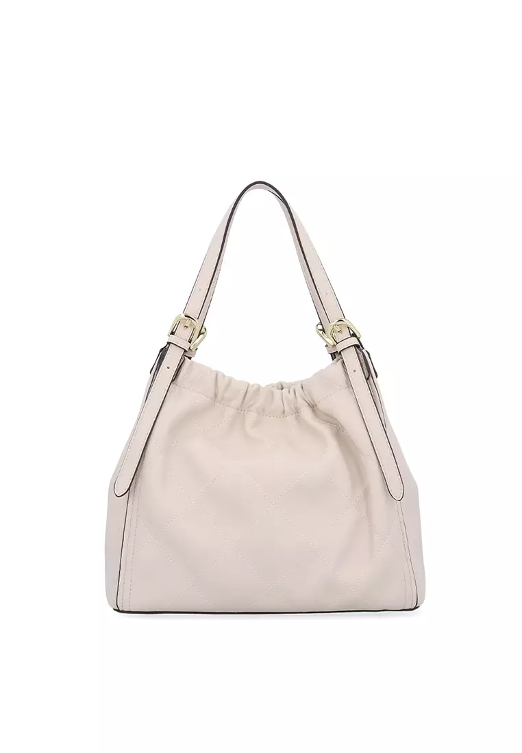 Mira Soft Top Handle Bag - Beige