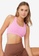 Cotton On Body pink Workout Cut Out Crop Bra A2C38US0A51C76GS_1