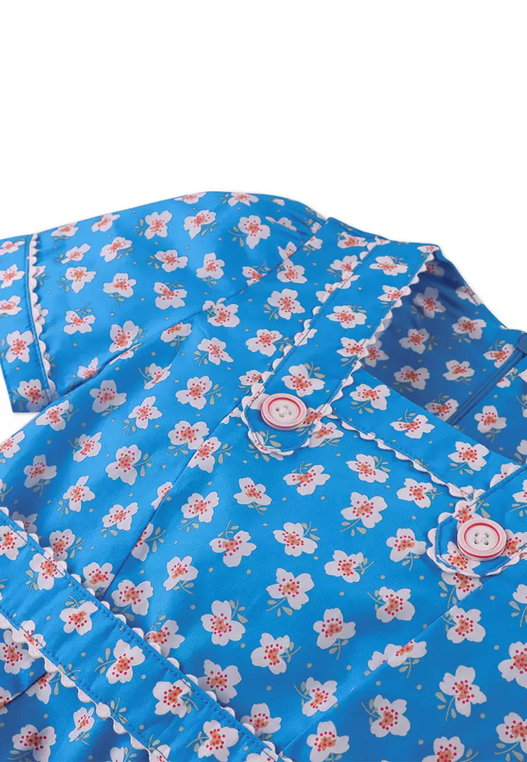 Girls Olivia Retro Dress With Pockets