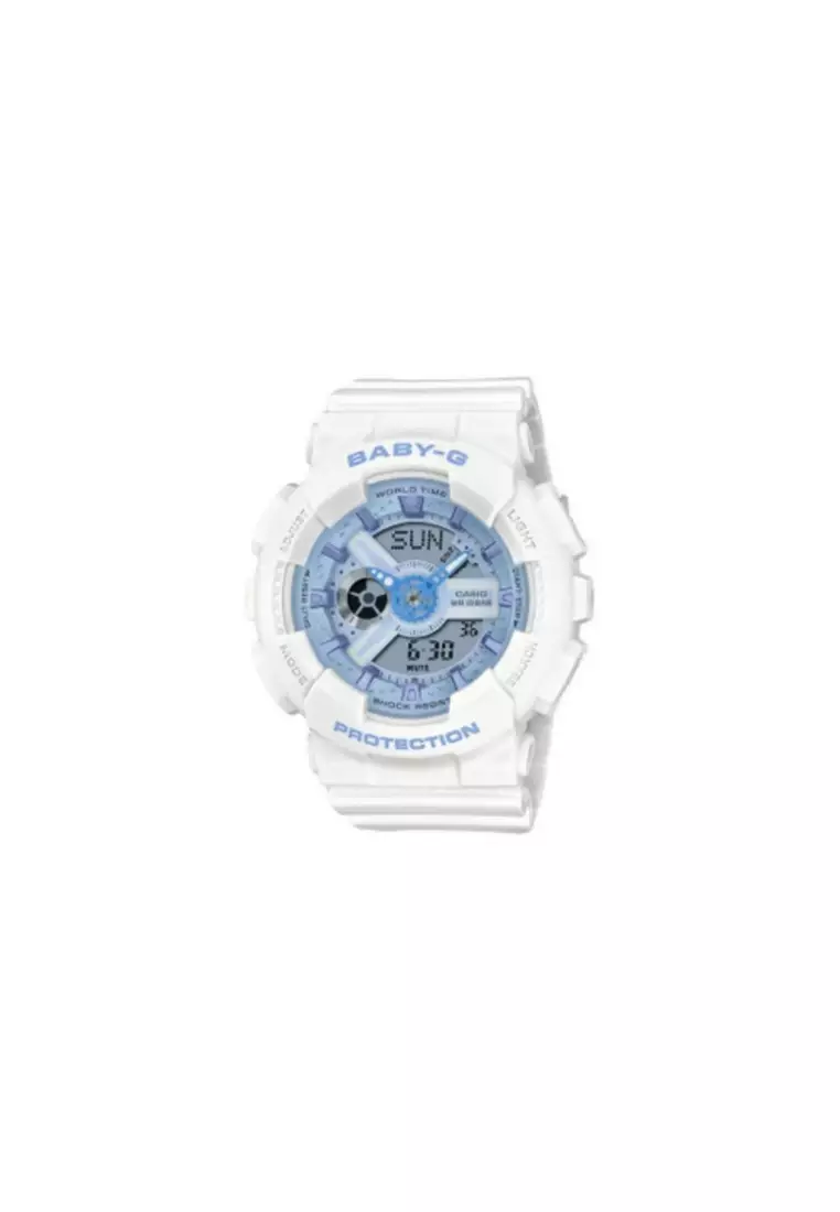 Baby g white blue online