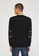 SISLEY black Patches knitted sweater EEB01AAB83B7BBGS_2