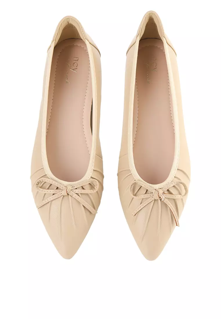 JILIAN J2585-3 FLAT SHOES CREAM