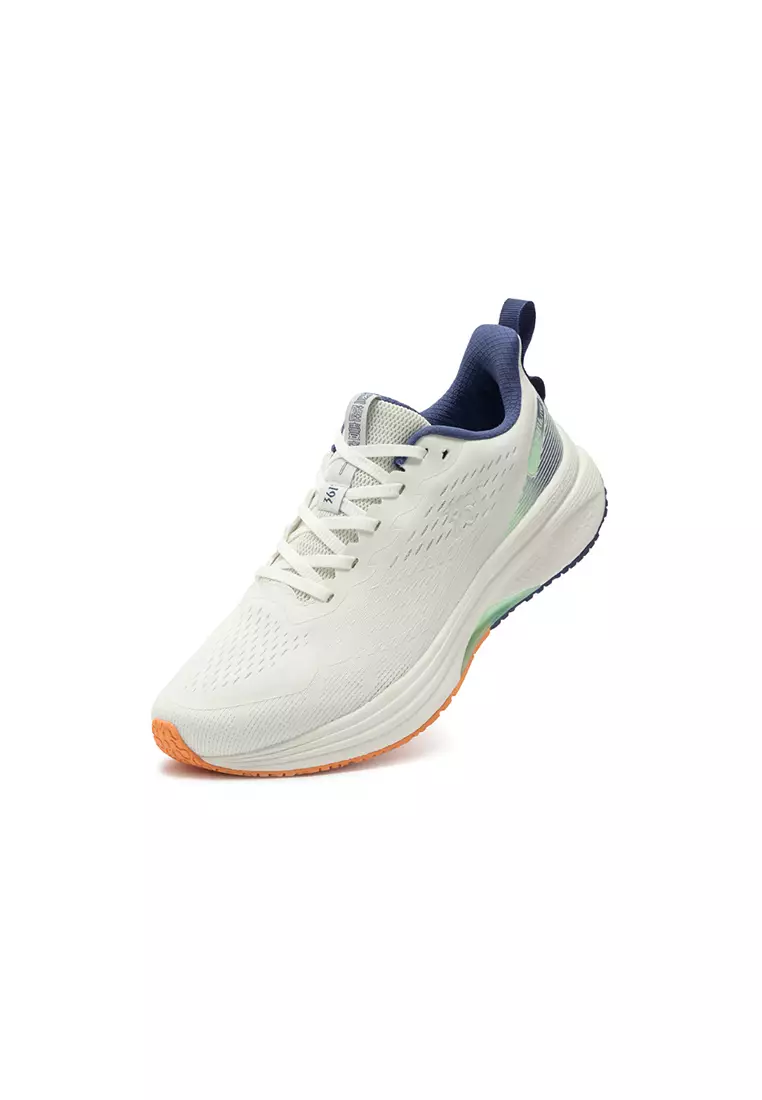 Taitan Lite II Men’s Stable Running Shoes in Egret/Dk.Blue